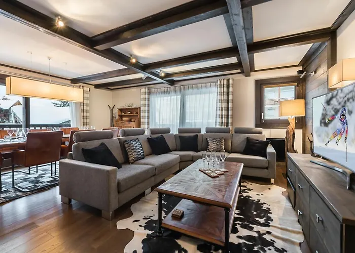 Luxueux Appartement 4 Chambres Avec Parking Au Centre De Courchevel 1650 - Fr-1-563-64